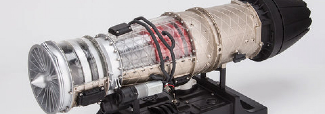 TECHING F135 Fighter Turbofan Engine Kit Small-content-ratio Twin-rotor Axial-flow Pressurized Turbofan Engine Model