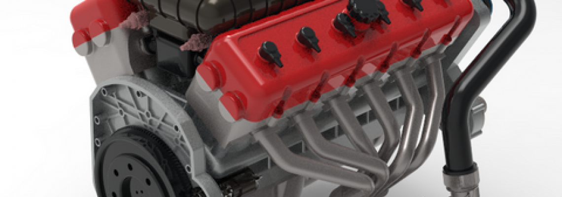 New 3D printed V12 engine works