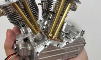 Build Your V-Twin Motorcycle Engine Model FG-VT9