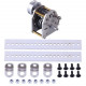 1:10 model car engine gearbox with pulley rack and screw glue for toyan fs-s100 fs-s100g fs-s100(w) fs-s100g(w)