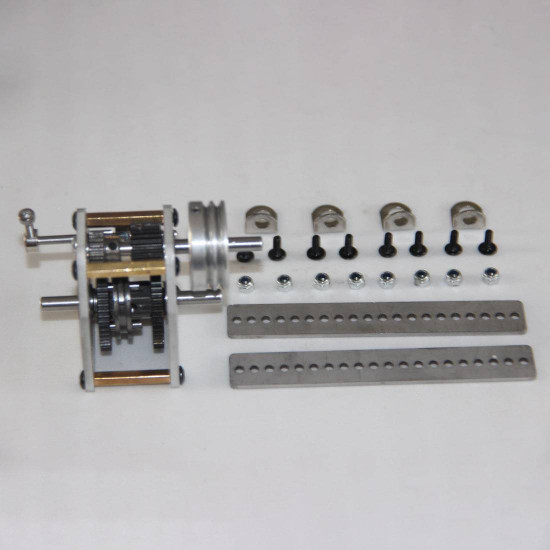 1:10 model car engine gearbox with pulley rack and screw glue for toyan fs-s100 fs-s100g fs-s100(w) fs-s100g(w)