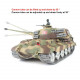 1/16 german henschel tiger king battle tank 2.4g 360° rotation military tank