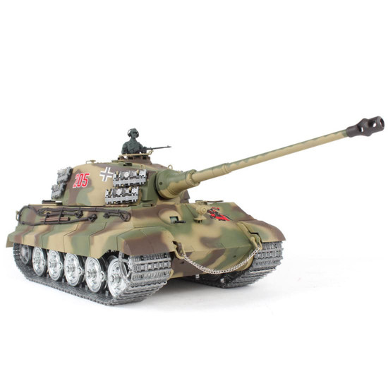 1/16 german henschel tiger king battle tank 2.4g 360° rotation military tank