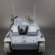 1:16 german iii-f8 assault tank 2.4g military rc tank model - metal ultimate edition