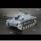 1:16 german iii-f8 assault tank 2.4g military rc tank model - metal ultimate edition