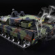 1/16 german leopard 2a6 main battle tank 2.4g rc radio controlled model military tank