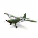 1/16 rc airplane wwii piper j-3 cub rc 4ch brushless fixed-wing aircraft model military plane toy (rtf version)