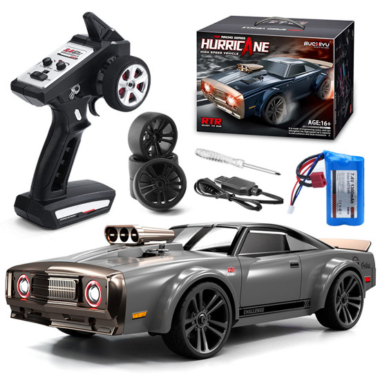 1/16 rc car 2.4g 4wd 35km/h rc drift muscle car model electric vehicle toys - rtr version