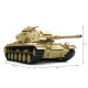 1/16 rc tank 2.4g american m60a1 main battle tank model vehicle model toys with lights&sounds (basic version)