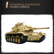 1/16 rc tank 2.4g american m60a1 main battle tank model vehicle model toys with lights&sounds (basic version)