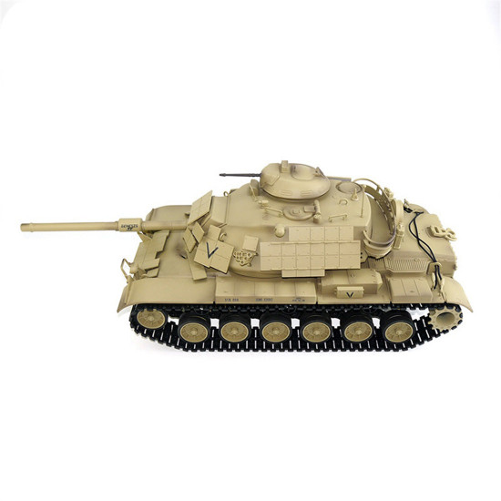 1/16 rc tank 2.4g american m60a1 main battle tank model vehicle model toys with lights&sounds (basic version)