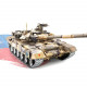 1:16 russian t90 main battle tank 2.4g remote control model tank with sound smoke shooting effect