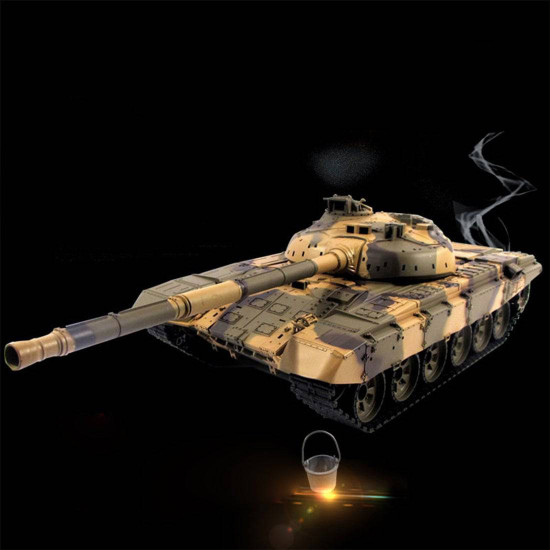 1:16 russian t90 main battle tank 2.4g remote control model tank with sound smoke shooting effect