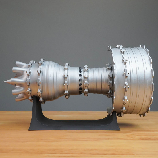 skymech trent 900 aircraft engine model kit - build your own jet engine - 1: 20 scale turbofan engine mechanical science stem toy