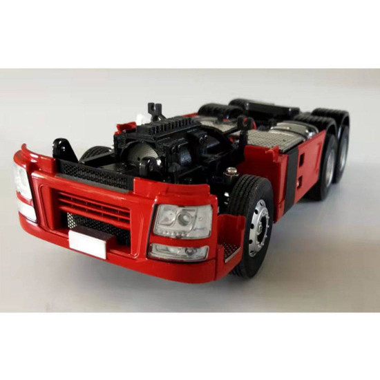 1/24 2.4g  simulation rc engineering  tow truck detachable flatbed semi trailer tractor model rtr