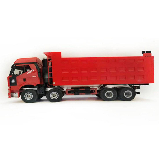 1/24 hydraulic rc truck 2.4g full scale simulation 4 front 8 back dump truck heavy truck engineer machine model rtr