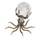 1060pcs steampunk mechanical octopus metal model kits with jupiter moon lamp