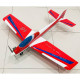 1080mm wingspan gas powered aerobatic 3a stunt airplane balsa wooden airplane model arf with sh18 nitro engine - red