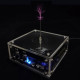 10cm electronic musical tesla coil artificial lightning magnetic storm coil experimental toy 48-54v dc