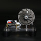 12v electric turbo supercharger brushless dc motor