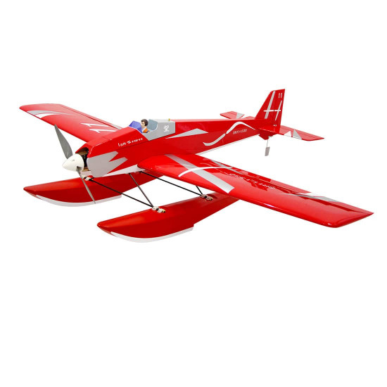 1330mm wingspan seaplane balsa wood electric radio remote control rc aeroplane aircraft airplane kit - yellow