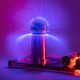 15-24v current 2a arc lighter powered tesla coil artificial lightning generator experiments toy