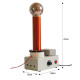 15cm arc tesla coil demonstration of high frequency ac wireless transmission lightning simulator - us plug