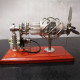 16 cylinder upgraded stirling engine model quartz glass hot air creative motor engine generator