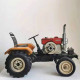 2.4g remote control electric 4×2 vintage tractor truck model farm toys scale 1:10