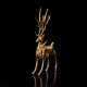 200pcs+ christmas golden elk model metal model kits for adults