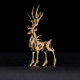 200pcs+ christmas golden elk model metal model kits for adults