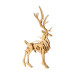 200pcs+ christmas golden elk model metal model kits for adults