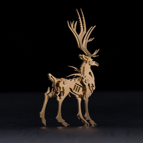 200pcs+ christmas golden elk model metal model kits for adults