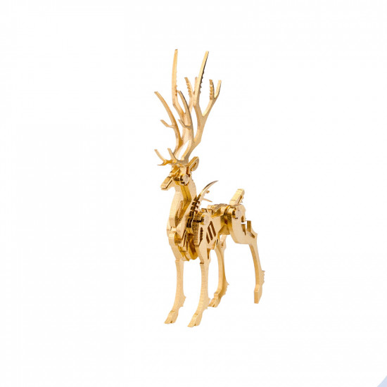 200pcs+ christmas golden elk model metal model kits for adults