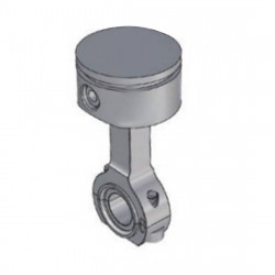 #27 piston connecting rod assembly for toyan fs-l400