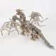 2900+pcs mechanical 3 headed dragon metal model kits gorekia