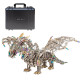 2900+pcs mechanical 3 headed dragon metal model kits gorekia