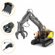 3 in 1 2.4g rc electric construction toy excavator navvy engineering truck model toy