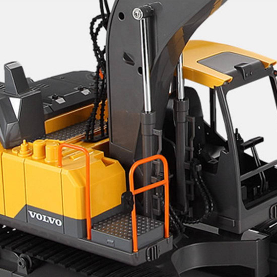 3 in 1 2.4g rc electric construction toy excavator navvy engineering truck model toy