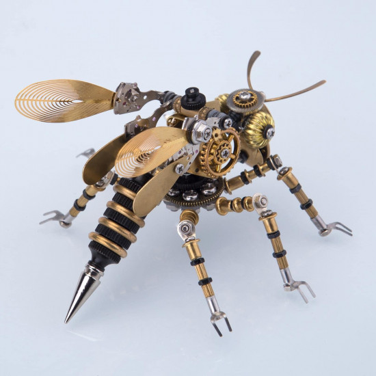 300pcs+ steampunk wasp model building kit full set