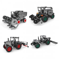 3602pcs diy metal assembly gear transmission agricultural machinery combination educational toy