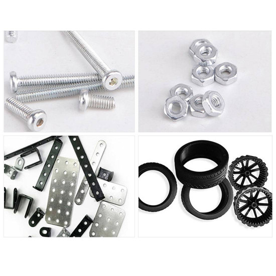 3602pcs diy metal assembly gear transmission agricultural machinery combination educational toy