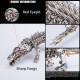 3d diy metal mechanical crocodile assembly model building kits 1500+pcs