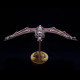 3d mechanical led bat steampunk creepy metal model kits