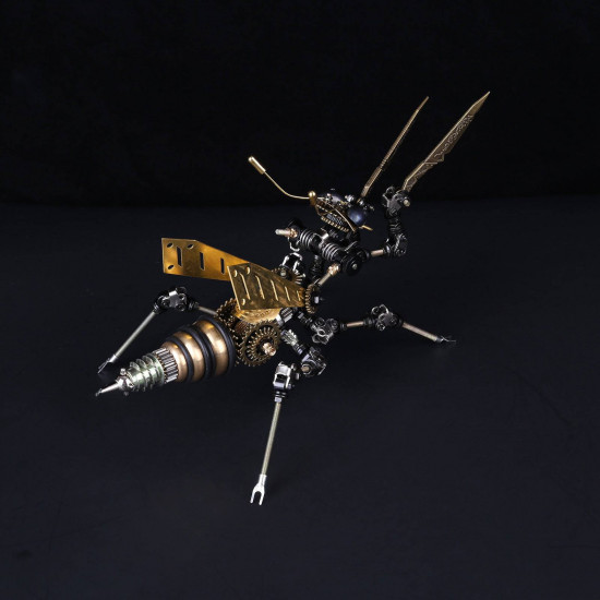 3d metal mantis insect puzzle diy model assembly building kit