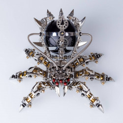 3d metal mechanical spider assembly diy model kit with bluetooth speaker