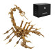 3d metal puzzle scorpion diy model kit detachable 3d jigsaw puzzles