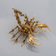 3d metal puzzle scorpion diy model kit detachable 3d jigsaw puzzles