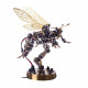 3d stainless steel insects puzzle model kit diy sound control mechanical wasp assembly jigsaw crafts