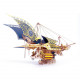 3d steampunk ancient greek fantasy spaceship wooden puzzle toy model 300+pcs